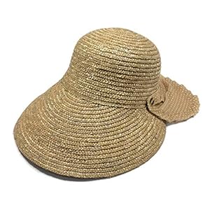 The Hatter ザ ハッター 麦わら帽子 ジョッキー ガード付き ガーデニング 帽子 農作業 帽子 Uv 帽子 日よけ 帽子 レディース レディス 母の日 女性 おしゃれ 婦人 ハット Uvカット 紫外線 春 夏 ベージュ Ocruyo オクルヨ