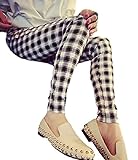 (ミウォルナ) Miwoluna マタニティ ストレッチ パンツ ズボン チェック ウエスト調整可能 ホワイト XL