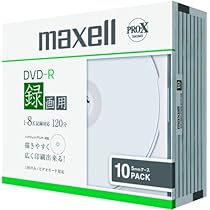 PC周辺機器 maxell - maxell DM120PLWPB.10S Amazon.co.jp: maxell 録画用 DVD-RAM 120分 3倍速対応