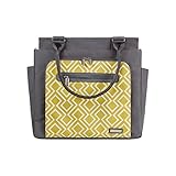 JJ Cole Freeman Diaper Bag, Citrine Lattice by JJ Cole