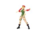 Jada Toys – ストリートファイターII Cammy アクションフィギュア - 1:12スケール コレクター収集品 - 交換可能な頭、手、アクセサリー付き - 対象年齢13歳以上 - クラシックなビデオゲームのノスタルジア