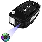 HopeGem Portable Mini Spy Camera - Full HD 1080P Hidden Car Key Chain Covert Cam with Motion Detection and IR Night Vision