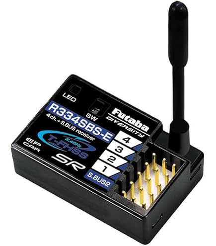 Amazon.co.jp: 互換性があります FUTABA R334SBS-E 4CH レシーバー