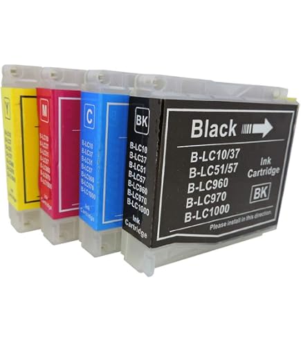 Amazon.co.jp: 【brother純正】インクカートリッジ4色パック LC10-4PK