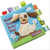 KLUMA　子供絵本　ベビー用品　赤ちゃん　音が鳴る　知育玩具　学習　多機能　破れない　布のおもちゃ　安全　安心　洗濯できる　動物