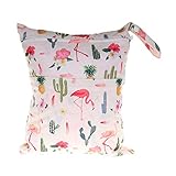 おむつポーチ　おむつバッグ 携帯に便利　お出かけ　防水 抗菌 可愛い　任意の色　36cm*28cm (A)