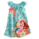 アリエル ブルー パジャマ キッズ ノースリーブ (100)