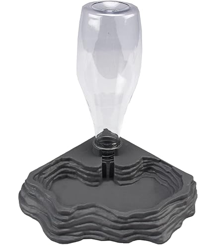 Amazon | 爬虫類 水入れ 餌入れ 食器 餌 自動給水器 エサ入れ エサ皿