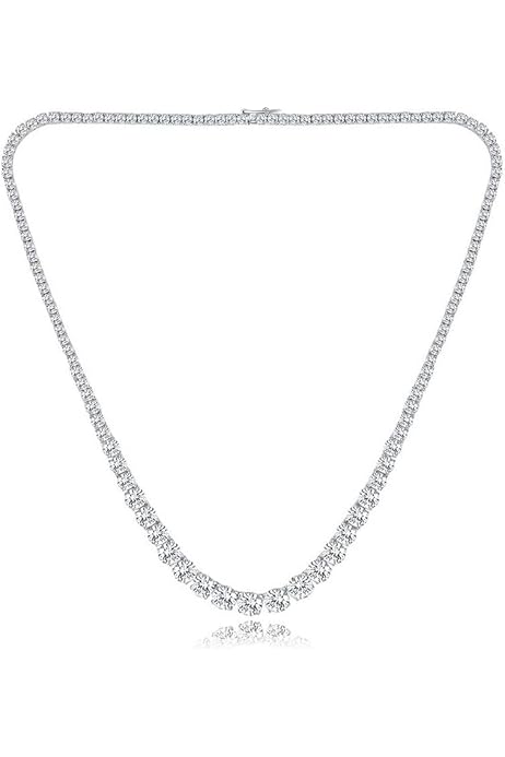 silver925 シルバー 3㎜20インチ ジルコニア ダイヤ テニスチェーン