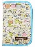 すみっコぐらし マルチケース 母子手帳 ケース ＆ ミニティッシュ セット (ブルー＆ミニティッシュ)