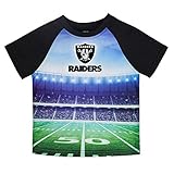 Gerber 子供服 NFL オークランド・レイダーズ ボーイズ 2018半袖スタジアムTシャツ ブラック 2T