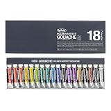 ホルベイン 不透明水彩絵具〈ガッシュ〉 G704 5ml 18色セット 03704
