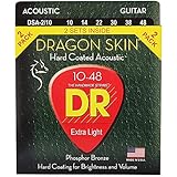 DR Strings (デーアール) アコギ弦 2SETパック DRAGON SKIN フォスファーブロンズ .010-.048 DSA-2/10 【国内正規品】