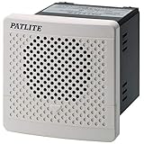 パトライト/PATLITE 盤用電子音報知器 シグナルホン BD-24AA-J DC12～24V □80mm 音色Aタイプ 本体色 ライトグレー