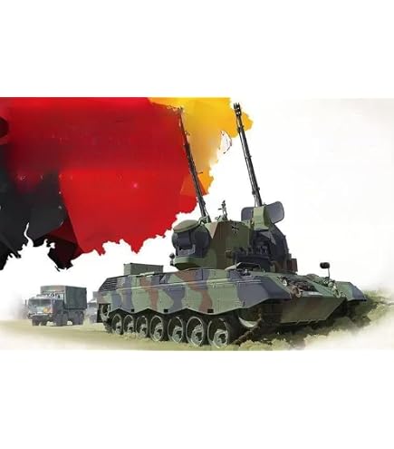 Amazon | MENG モンモデル 1/35 ドイツ連邦軍 自走対空砲 ゲパルトA1