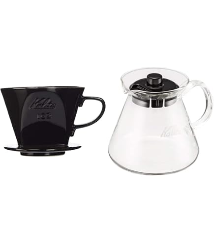 Amazon｜カリタ kalita コーヒー ポット ウェーブ 1L #52274 セット