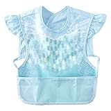 ベビー 食事エプロン 袖なし 防水 半袖 なりきりエプロン 265 (エルサ) [並行輸入品]