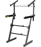 HERCULES X型2段キーボードスタンド KS210B tf8su2k KS210B - Hercules Stands USA