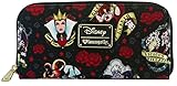 ディズニー 財布 Loungefly Disney Female Villains & Roses Evil Queen [並行輸入品]