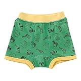 (チャックル) chuckle アニマル柄ボクサーパンツ グリーン 100cm P4028-100-70