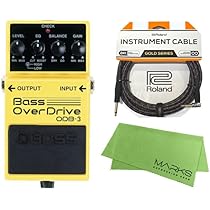 Amazon | 【Roland ケーブル+クロスセット】BOSS Bass OverDrive