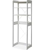 Amazon｜JKプラン 木製 冷蔵庫ラック 幅60 cm 冷蔵庫 上 収納 棚