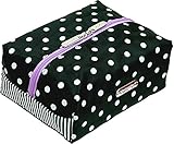 Pouche(ポーチェ) おしりふきポーチ おしりふきケース ドットストライプ (ブラック) SH0052C