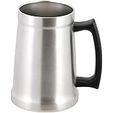 パール金属 真空断熱 ジョッキ ジャーマンビア 700ml 保温 保冷 結露防止 ステンレス製 カップ コップ サテン ビンテージバー HC-314