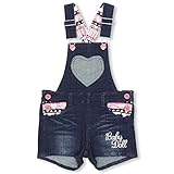 ベビードール ハートデニムサロペット 子供服 90cm