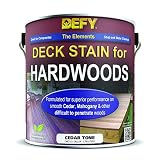 Defy 1ガロン半透明デッキStain for Hardwoods 1 Gallon 300166