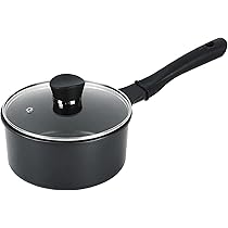 Amazon｜パール金属 片手鍋 ガラス蓋付 18cm ダイヤモンドコート