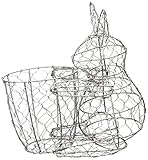 大同クラフト トピアリー メッシュプランターウサギ FYMA-M12
