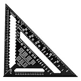 定規 -Dewin 三角定規、アルミニウム合金、エンジニア、大工、プロッター、測定ツール