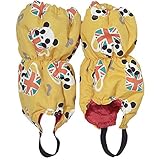 2016年 PANDA 無地 中綿足カバー スノーカバー 撥水加工 防寒衣料 イエロー◇Mサイズ