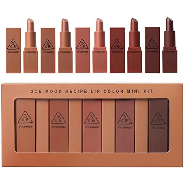 Amazon 3ce Mood Recipe Lip Color Mini Kit 3ce ムードレシピ リップ カラー ミニ キット 並行輸入品 3ce 口紅 通販