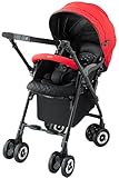アップリカ ソラリア グローバルレッド 【3年保証登録可】 両対面ハイシートベビーカー (オート4輪機能搭載) 92763