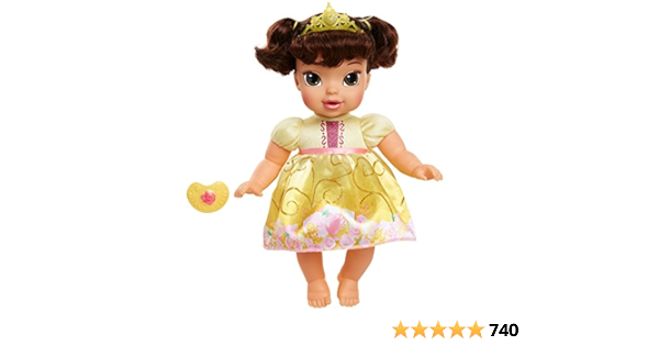Amazon ディズニー プリンセス デラックス ベビーベル人形 おしゃぶり付き ベビードール おもちゃ 人形 ドール おもちゃ