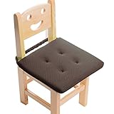 Baibu Home　学童 クッション いす用 座布団 通気性 ベビーチェアークッション 子供 食事 クッション 30cm 学習 丸洗える ブラウン