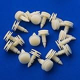 Yutner - 50Pcs Car Door Nylon Trim Retainer Panel Clips # 10285935 A19270 Fit For Chevrolet Oldsmobi