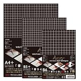 共栄プラスチック ORIONS Kiwami ライティングマット下敷 黒 (A4+&B5＋&B6セット)