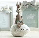 inteeonホームシリーズ1ピースウサギ形状お金ボックスストレージjarjewerly貯金箱ギフトFigurines 366