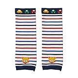 [ミキハウス] MIKIHOUSE プッチー＆うさこ ボーダーレッグウォーマー (0-3歳) 13-9801-972 紺