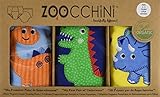 ZOOCCHINI オムツ卒業パンツ3枚セット 安心のオーガニックコットン100% 4層構造 Jurassic Pals (2T/3T)