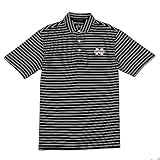 NCAAメンズメンズTurnerクラシックストライプポロ M ブラック