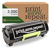 Print.Save.Repeat. Lexmark B231000 再生トナーカートリッジ B2338 B2442 B2546 B2650 MB2338 MB2442 MB2546用 [3,000ページ]