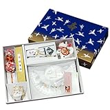 お宮参り7点セット【ポリエステル/白(男児用)】 100日参り