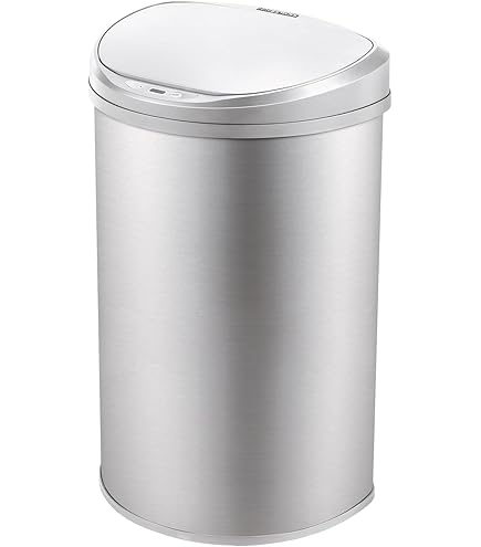 Amazon｜ナインスター(Ninestars) D型ゴミ箱 自動タッチレスモーション