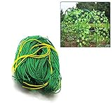 Firlar 園芸ネット かんたんつる栽培ネット ビニール 緑のカーテンソフトネットタイプ　誘引作業がワンタッチ 園芸用 ネット 0.9*1.8ｍ/1.8*1.8ｍ/2.7*1.8ｍ/3.6*1.8ｍ