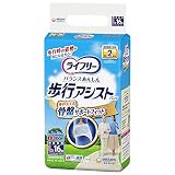 ライフリー 歩行アシストパンツ L 男女共用 2回吸収 16枚〔骨盤サポートフィット〕