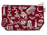 MAPTOTE ジップポーチ　 San Francisco　Red